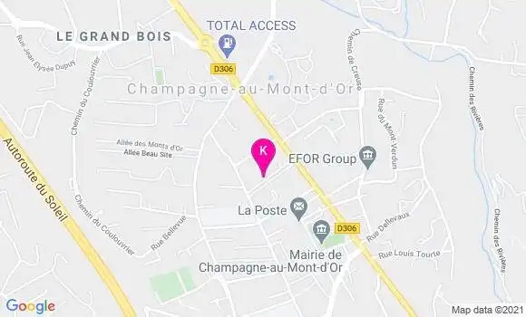 Localisation Anne Vignon