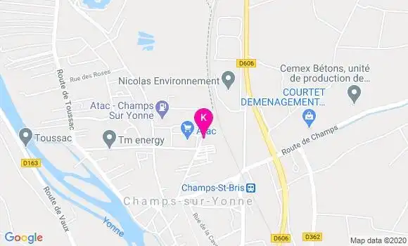 Localisation Benjamin Aussavy