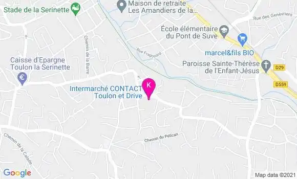 Localisation Julien Saorine
