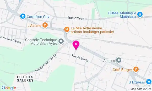 Localisation Perrine Guignard