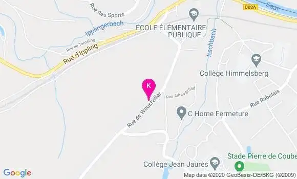 Localisation Franck Niederlender