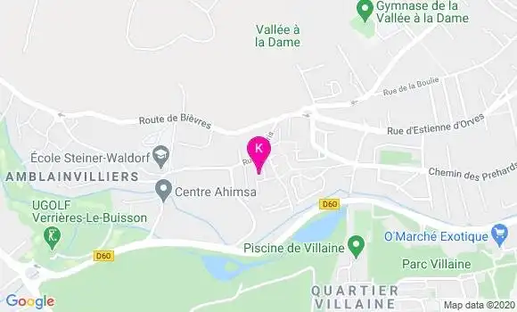 Localisation Claudine Vibet