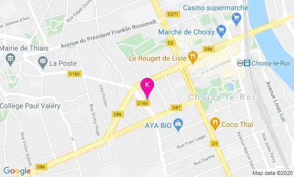 Localisation Delphine Kersual Guillou