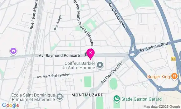 Localisation Camille Touront
