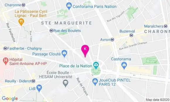 Localisation Sylvaine Vert