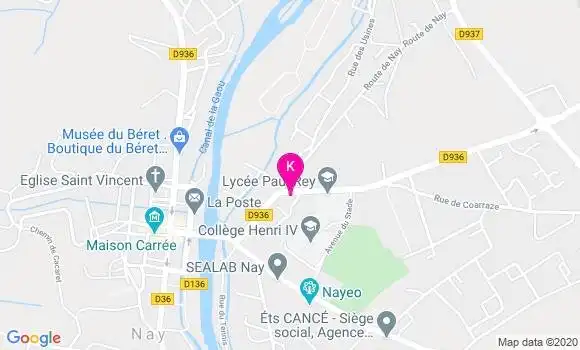 Localisation Marie Anne Fouchet