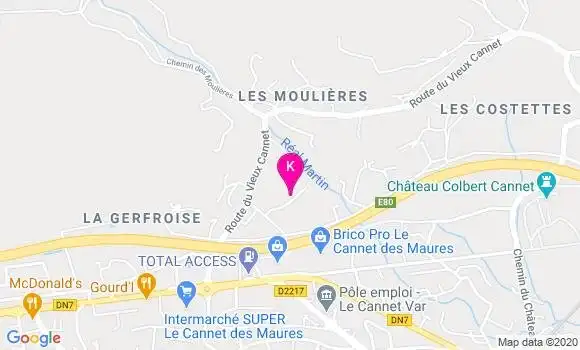 Localisation Bruno Piquet