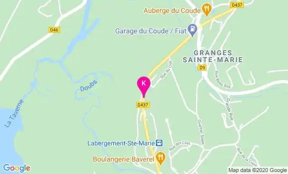 Localisation Charline Roy