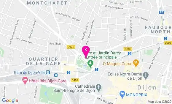 Localisation Lucile Chevalot