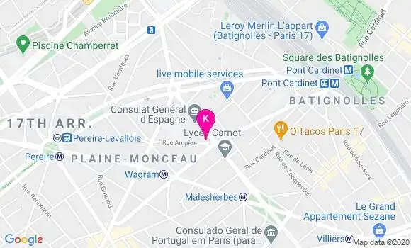 Localisation Delphine Desiderio