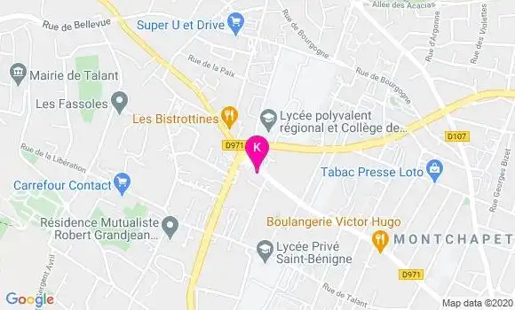 Localisation Arthur Bidot