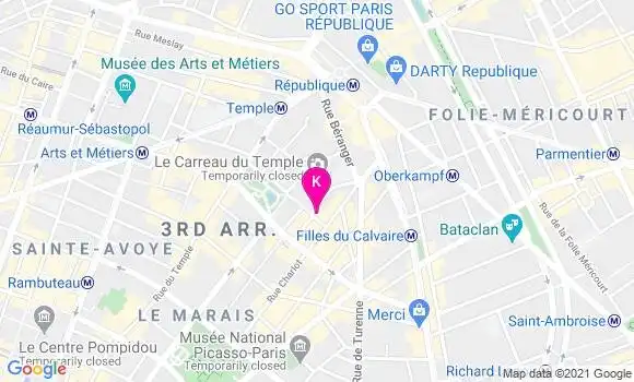 Localisation Elisabeth Zier