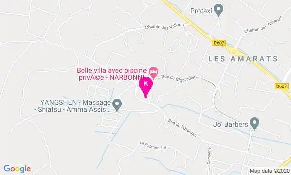 Localisation Fabien Cournac