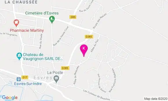 Localisation Caroline Lacour