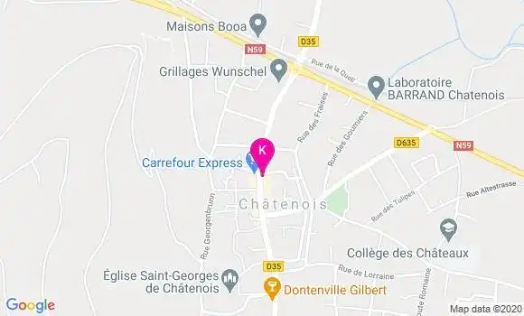 Localisation Sabine Mas