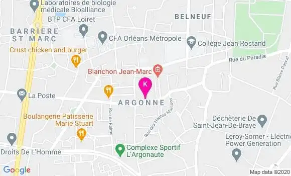 Localisation Jessica Bremont