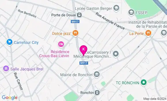 Localisation Thomas Van Houtte