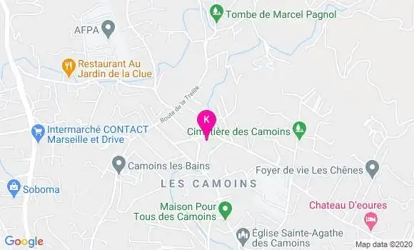Localisation Corinne Bautista Bres