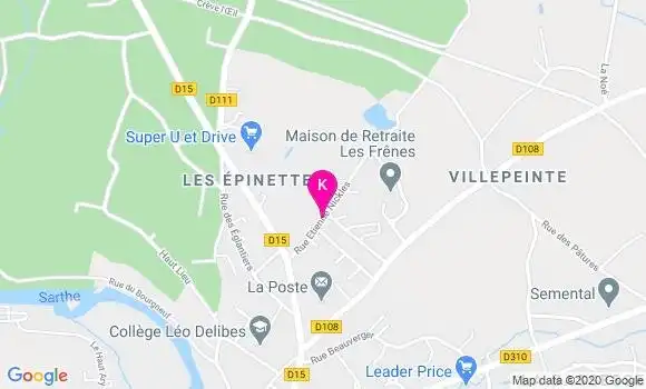 Localisation Oana Bignon