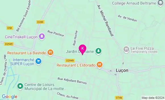Localisation Kevin Chupin