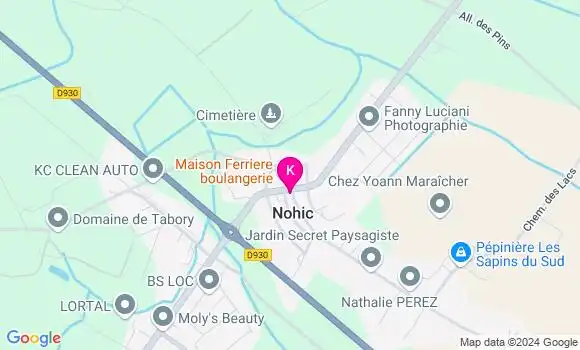 Localisation Mathilde Ory Briard