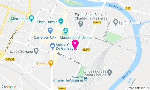 Localisation Aubin Fritsche