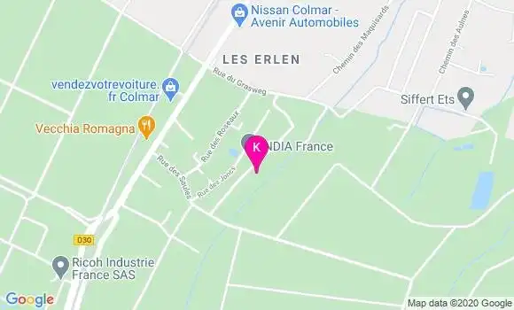 Localisation Camille Brignon