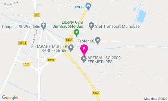 Localisation Maxime Geiss