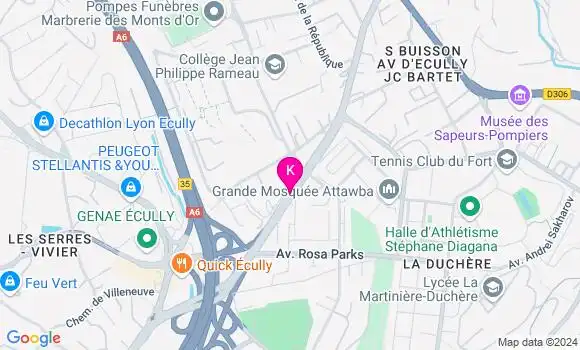 Localisation Marie Chantal Carrel Jacquart