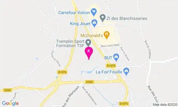 Localisation Cedric Fourrier