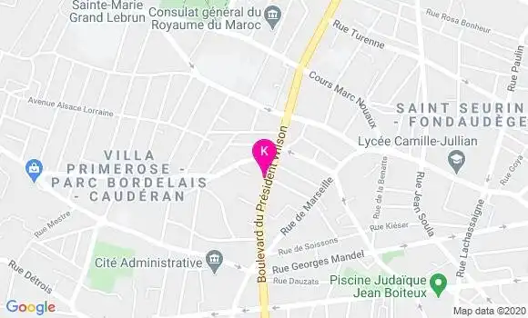 Localisation Frederique Butte Masseillou