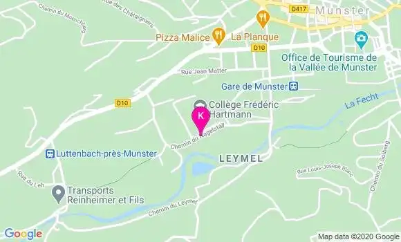Localisation Carole Flieller