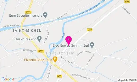 Localisation Mathilde Muller