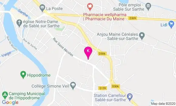 Localisation Yannick Herve