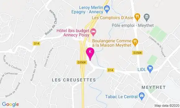 Localisation Anne Laure Bourgeais