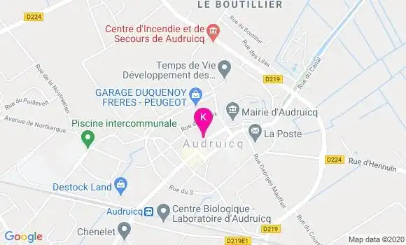 Localisation Marie Dekeister Lelieur
