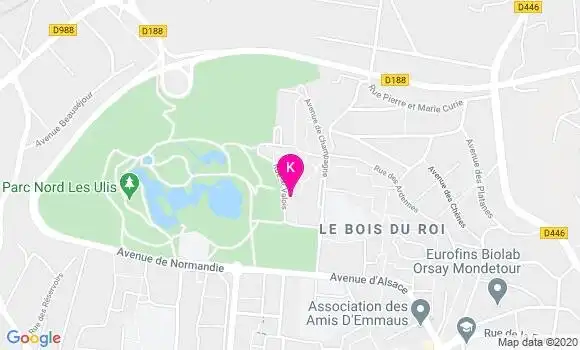 Localisation Pierre Loridant