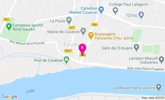 Localisation Frederique Varin Rousseaux