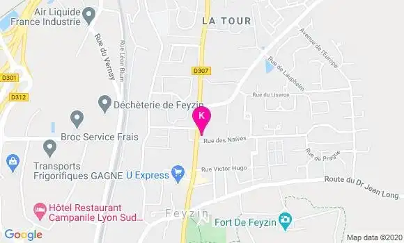 Localisation Fabrice Michelland