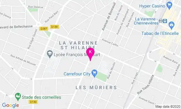 Localisation Veronique Lanternier