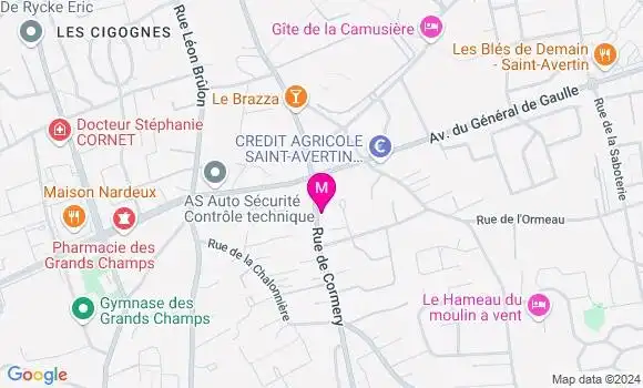 Localisation Matthieu Dubois
