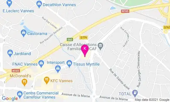 Localisation Mouna Leborgne
