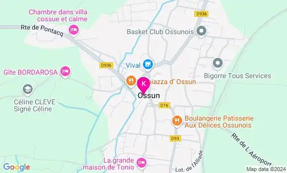Localisation Kevin Cazaux