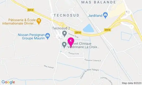 Localisation Franck Scheveig