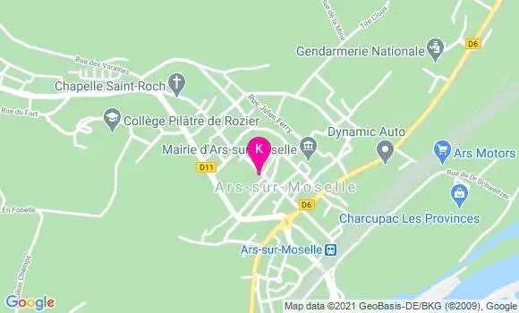 Localisation Frederic Guyot