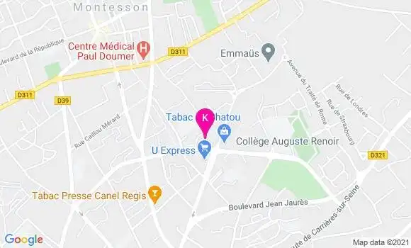 Localisation Frederic Guiard