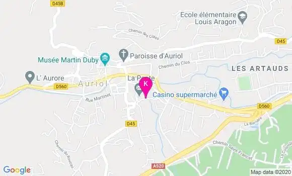 Localisation Blaise Valay