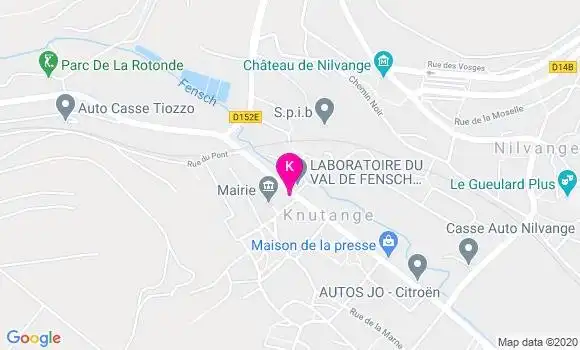 Localisation Dorothee Grosjean