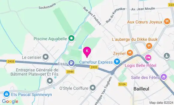 Localisation Emmanuelle Debaene