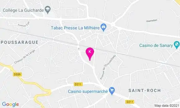 Localisation Sandra Blohorn